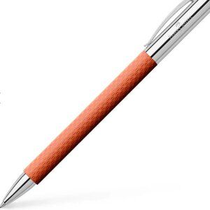 ambition ballpoint pen - opart autumn leaves faber castell